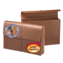 Smead 71356 Leather-Like Expanding Wallets with Elastic Cord File Folders
