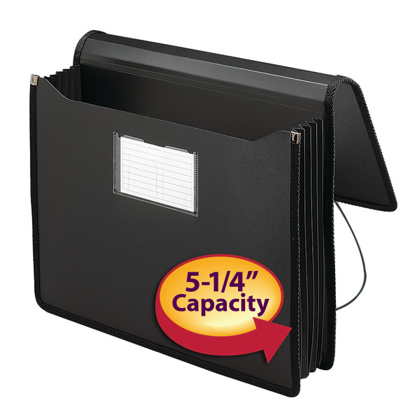 Smead 71500 Poly Premium Wallets (Bundle: 12 EA) File Labels