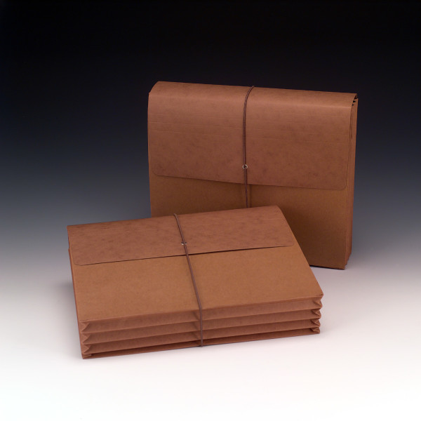 Smead 72088 Redrope Expanding Wallets with Elastic Cord File Pocket