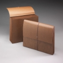 Smead 72373 Leather-Like Partition Wallets with Elastic Cord File Pocket