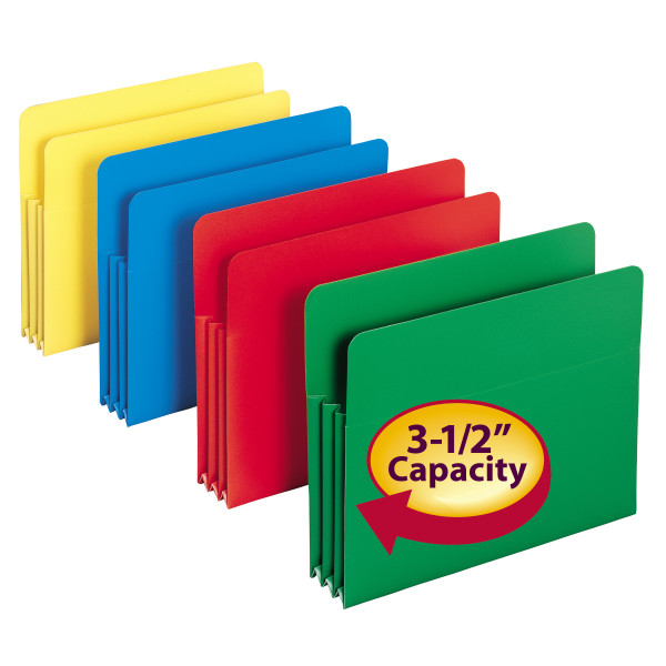 Smead 73500 Poly File Pockets (Bundle: 10 PK) File Pocket