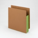 Smead 73680 Extra Wide End Tab Redrope File Pockets with Colored Gusset File Pocket