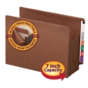 Smead 73795 Extra Wide End Tab TUFF Pocket File Pockets with Reinforced Tab (Bundle: 5 BX) Fastener Folders