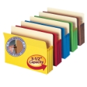 Smead 73892 Colored File Pockets (Bundle: 5 PK) File Folders
