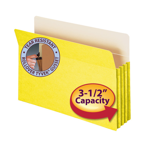 Smead 74233 Colored File Pockets Self Adhesive