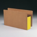 Smead 74688 Extra Wide End Tab Redrope File Pockets with Colored Gusset Classification Folders