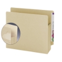 Smead 75150 Extra Wide End Tab Manila TUFF Pockets File Case Wrap