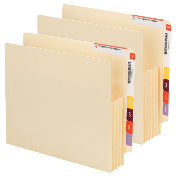 Smead 75165 End Tab Convertible File Pockets File Case Wrap