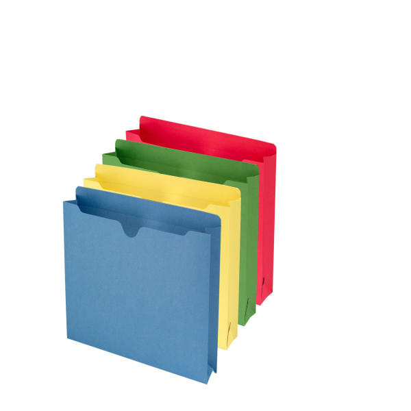 Smead 75563 Colored File Jackets (Bundle: 4 BX) File Folders