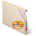 Smead 75700 End Tab File Jackets with Shelf-Master Reinforced Tab Fastener Folders