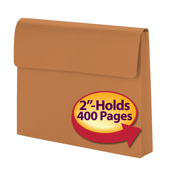 Smead 77142 Redrope Expanding Wallets with VELCRO Closure File Wallet