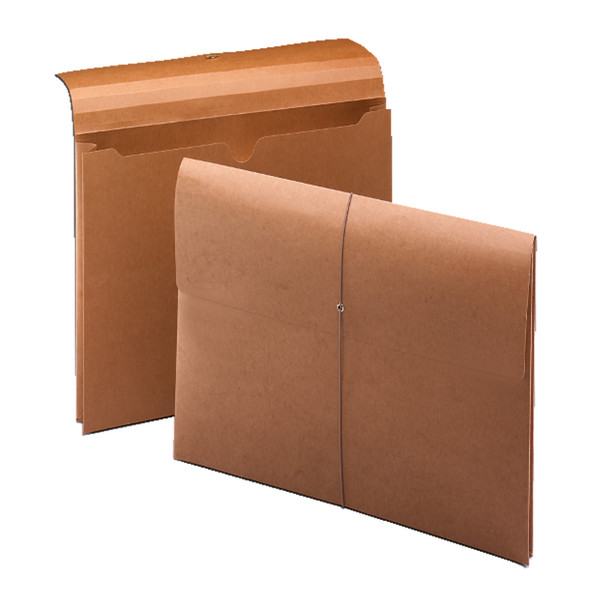 Smead 77243 Redrope and Colored Expanding Wallets with Elastic Cord File Labels