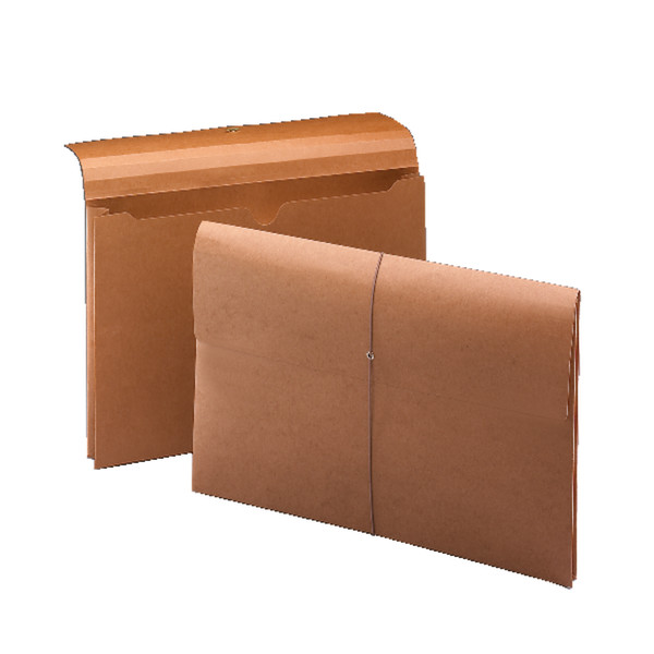 Smead 77245 Redrope and Colored Expanding Wallets with Elastic Cord File Labels