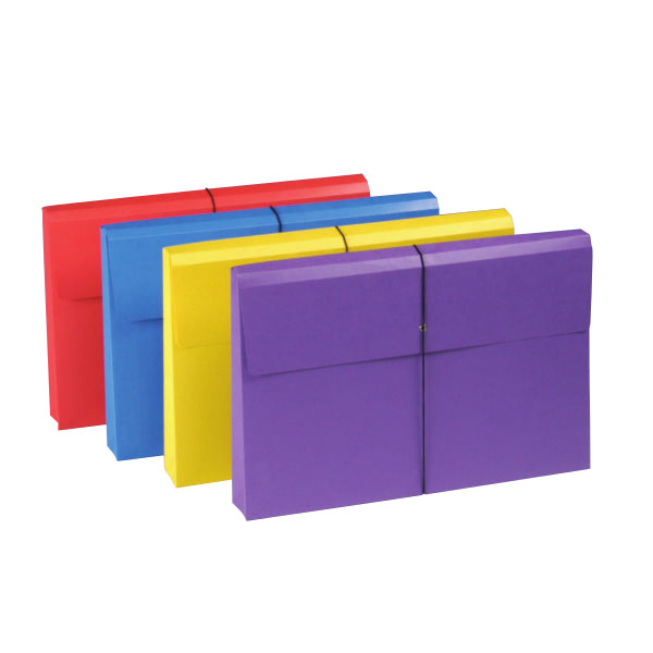 Smead 77300 Colored Expanding Wallets with Antimicrobial Product Protection (Bundle: 10 PK) Fastener Folders