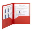 Smead 87727 Poly Two-Pocket Folders with Fasteners Report Cover