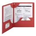 Smead 87980 Lockit Two-Pocket Folders in Textured Stock Classification Folders
