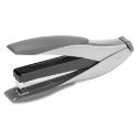 Swingline SmartTouch Flat Clinch Stapler swingline, black, white, durable, ergonomic handle, flat clinch system, front loading, smarttouch flat clinch stapler, desktop stapler, swingline, metal, 25 sheets of 2000 lb paper, 1 each, smarttouch, 210 staples, full, paper, swi66527, 074711665278, 44121615