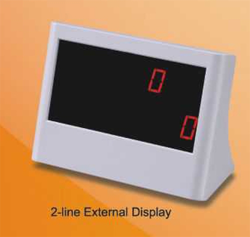 TBS CD-1000 2-Line External Display