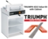 Triumph 4315 Semi-Auto Electric Paper Cutter Value Kit with Digital Display, cabinet, 1 box cutting sticks and 1 extra blade