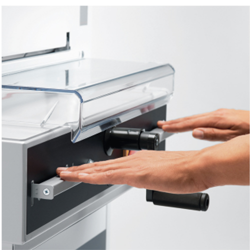 Triumph 4315 Semi-Auto Electric Paper Cutter Value Kit with Digital Display, cabinet, 1 box cutting sticks and 1 extra blade  - TRI 4315 CUTTER CABINET VALUE KIT