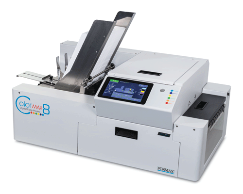 ColorMax 8C Printer Digital Color Printer with 3' Conveyor Stacker - ColorMax 8C