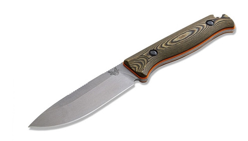 Benchmade Hunt 15002-1 Saddle Mountain 4.2" Skinner Richlite S90V Fixed Blade Knife  - 15002-1