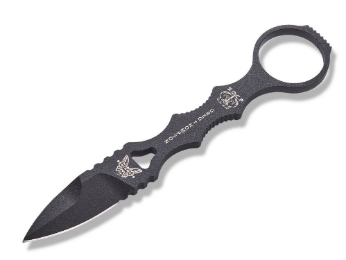 Benchmade 177BK Mini SOCP Fixed Blade 2.2" Black Knife  - 177BK