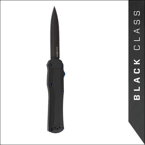Benchmade 3400BK Autocrat AUTO OTF 3.71" Satin Finish Double Edge Dagger Knife