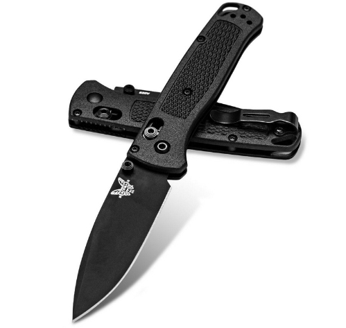 Benchmade 533BK-2 Mini Bugout AXIS Folding Knife 2.82" S30V Diamond-like Carbon Coated Handle  - 533BK-2