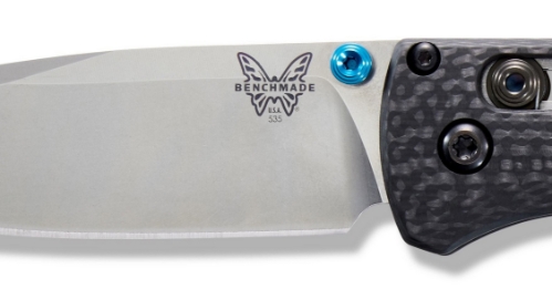 Benchmade 535-3 Bugout AXIS Folding Knife 3.24" CPM-S90V Blade Carbon Fiber Handles - 535-3