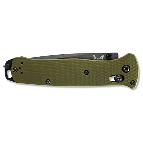 Benchmade 537SGY-1 Bailout Woodland Green Serrated CPM-M4 Blade 3.38" Ultralight Knife  - 537SGY-1