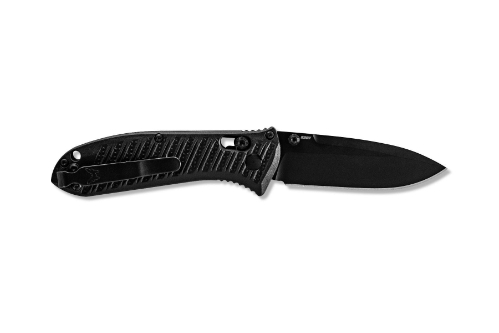 Benchmade 575BK-1 Black Mini Presidio II Folding Knife 3.20" Satin S30V Blade Black Molded CF-Elite Handle - 575BK-1