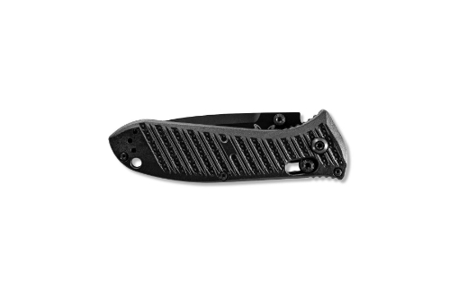 Benchmade 575BK-1 Black Mini Presidio II Folding Knife 3.20" Satin S30V Blade Black Molded CF-Elite Handle - 575BK-1