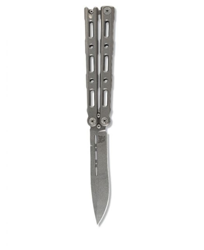 Benchmade 85 Billet TI Bali-Song 4.40? CPM-S30V Stonewash Titanium Handle Knife - 85