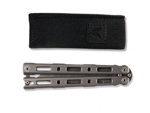 Benchmade 85 Billet TI Bali-Song 4.40? CPM-S30V Stonewash Titanium Handle Knife - 85