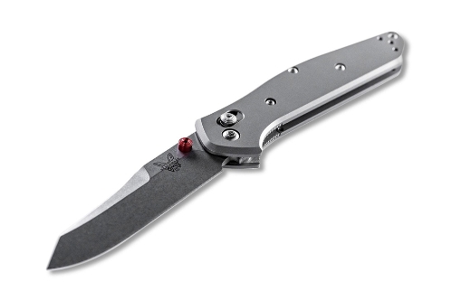 Benchmade 940-2001 Osborne Folding Knife 3.4" S90V Plain Blade 6AI-4V Titanium Handle - 940-2001