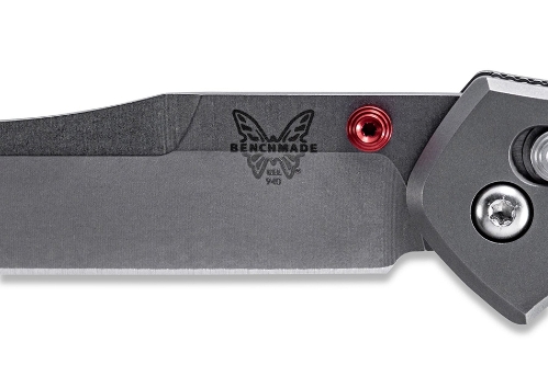 Benchmade 940-2001 Osborne Folding Knife 3.4" S90V Plain Blade 6AI-4V Titanium Handle - 940-2001