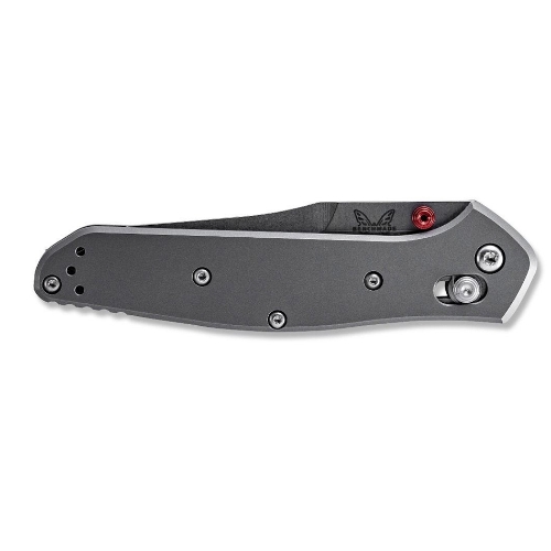 Benchmade 940-2001 Osborne Folding Knife 3.4" S90V Plain Blade 6AI-4V Titanium Handle - 940-2001