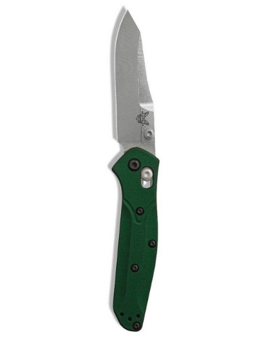 Benchmade 945 Mini Osborne 2.9" Satin AXIS Lock Knife Green G10 - 945