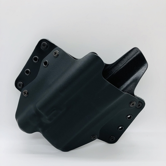 Blackpoint Tactical 111378 Leather Wing Light Mounted OWB 1.75" Holster For SIG P320F  BLK Blackpoint Tactical 111378 Leather Wing Light Mounted OWB 1.75" Holster For SIG P320F  BLK