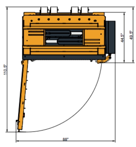 Bramidan X6030 Commercial Level Cardboard Box Vertical Baler 208/230/480 Volt 3 Phase - x6030