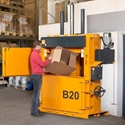 Bramidan B20 Commercial Level Cardboard Box Vertical Baler 208/230/480 Volt 3 Phase