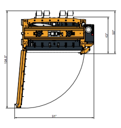 Bramidan B6030 Commercial Level Cardboard Box Vertical Baler 208/230/480 Volt 3 Phase - B6030