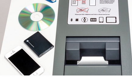 Dahle PowerTEC 808MS Media SSD Cell Phone USB Mini Tablets Optical Media Shredder - 808MS