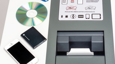 Dahle PowerTEC 808MS Media SSD Cell Phone USB Mini Tablets Optical Media Shredder - 808MS