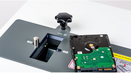 Dahle PowerTEC 818HD 2.5" and 3.5" NSA Approved Hard Drive Punch - 818HD