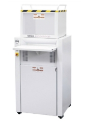 MBM Destroyit 4606 Cross Cut 1/4" x 2" Paper Shredder with auto oiler MBM Destroyit 4606 Cross Cut 1/4" x 2" Paper Shredder with auto oiler