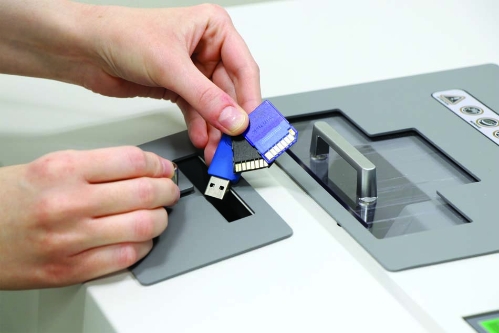 Formax FD 87SSD Multimedia Office Shredder SSDs, USBs, SD Cards, CDs, DVDs - FD 87SSD
