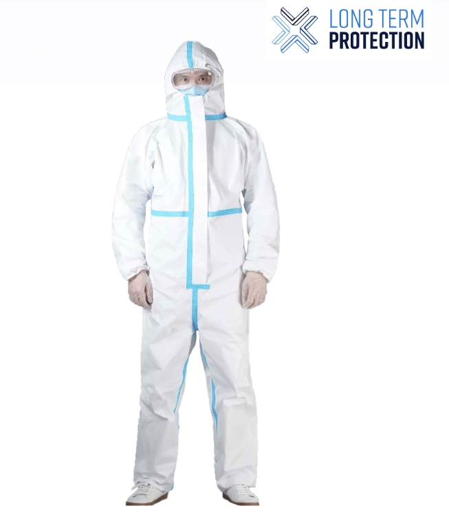 LT Protection Full Body Protective Coverall (50 Coveralls)