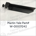 Martin Yale W-O007042 ANOD BLK BACKGAUGE Martin Yale W-O007042 ANOD BLK BACKGAUGE